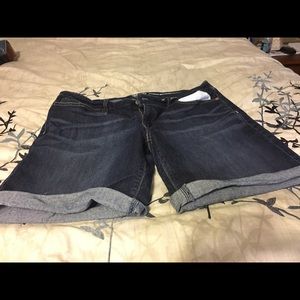 Denim Bermuda Shorts